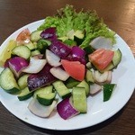 大阪ハラールレストラン - サラダ