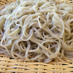 手打ち蕎麦 かね井 - ざるそばアップ！香りいぃ〜(^O^)なめらか〜