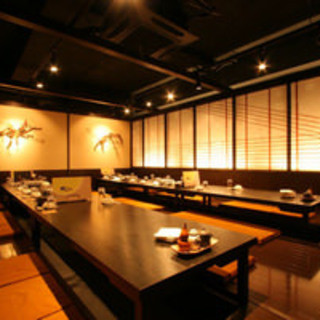 幅広いシーンに対応◎2名様～団体様まで利用可能な大小個室完備