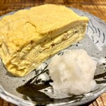手打蕎麦 じゆうさん - ふわふわな玉子焼き