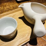 手打蕎麦 じゆうさん - 蕎麦湯