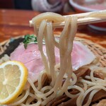 豚骨らーめん れん - 丸い太ストレート麺♪