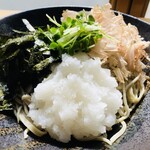 山崎 - おろしそば大盛り1900円