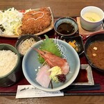 竜門 - ヒレカツ御膳　1990円