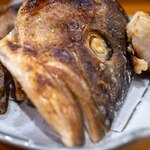 光寿司 - 2025.2 かぶと焼き（650円）カンパチのカブトとカマ