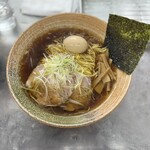 覆麺 智 - 渡り蟹出汁醤油