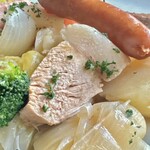 花・ふらんす食堂やまもと - たっぷりお肉とたっぷり野菜のポトフ(\1,950)　豚肉