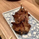 あぶり清水 - 上タン串　396円