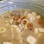 うんの食堂 - 半豚汁(\390) 七味で味変