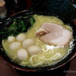 綱島商店 - 『塩ラーメン』￥650円　+　『ウズラ増し』￥100円