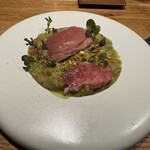 Ristorante fanfare - 白い器に赤いマグロが映える