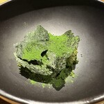 Ristorante fanfare - 海苔の下には牡蠣とクリームチーズ