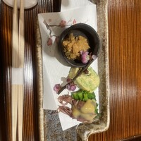 朧 - あん肝、うまき、ホタルイカ