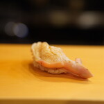 鮨駒 - 炙り北寄貝