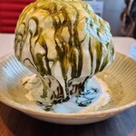 不思議なかき氷 - 料理写真:モリンガ金時