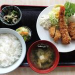 南三陸ドライブイン ひかど食堂 - 料理写真:ミックスフライ定食