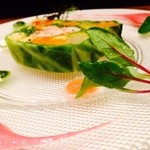 Chez le mak - オマール海老と野菜のテリーヌ2