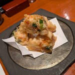 島之内 一陽 - 蟹とゆり根のかき揚げ