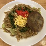 ほその - 料理写真:ほそのでしか食べられないほそのの焼きそば