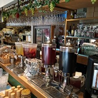 fish&wine BLUE OCEAN GRILL - デトックスウォーターとアイスティーとコーヒー