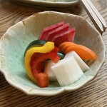 かぶと - お新香