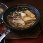 Henkotsu udon mabi - 鍋焼きうどん（¥990）