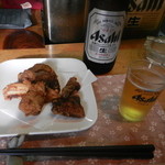 和乃家 - ビール＆ブリの竜田揚げ