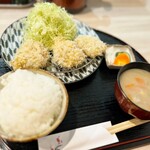 揚げもの処 かつひろ - ひれかつ定食（３枚）（¥1,830税込）