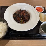 CHINESE DINING 瑞 - 【黒醋鶏塊】週替わりランチ定食
