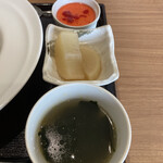 CHINESE DINING 瑞 - 中華スープ・大根のおでん風煮・杏仁プリン