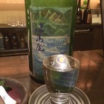 和酒bar uonoya - ドイツワイン酵母で醸した津島屋の美山錦原酒