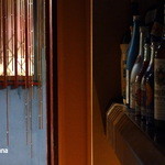 バラック - 22時ごろだけど、ドアが開けられスダレで。