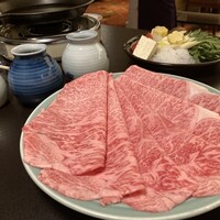人形町今半 上野広小路店 - 見事なお肉。