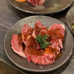 七輪焼肉 炭や - さがり(タレ)