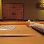 鮨 さかい - カウンター席