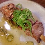 鳥焼処 鳥ぼん - 肝浅焼きゴマ油