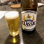 馬場ホルモン - サッポロクラシック