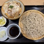 江戸そば 孫吉 - もりそばとミニカツ丼