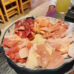 地鶏 焼き鳥鍋 サン - 