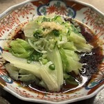 291010 - レタスのネギ油かけ