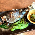 いわな - いわな塩焼き
