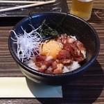 蕎野 - 鴨ユッケ丼