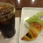 Sam maruku kafe - チョコクロマーブルコーヒーセット：３０６円＋税