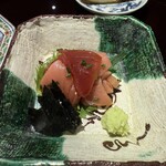 天ぷら たなか - ヨコワマグロ