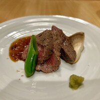 日本料理 風の音 - 山形和牛ステーキ