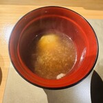 鮨shizuku 西天満 - 赤だし