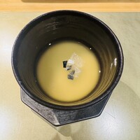 鮨shizuku 西天満 - 白菜の茶碗蒸し。