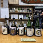 澤乃井 きき酒処 - 利き酒コーナー