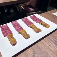 焼肉 うしみつ 恵比寿本店 - 厳選和牛の雲丹ユッケ