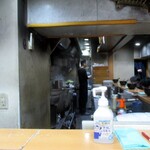 らーめん  忍者 - 店内、衛生的